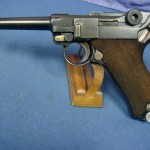 MAUSER 1936 S/42 GERMAN ARMY LUGER WITH MATCHING MAG NICE!