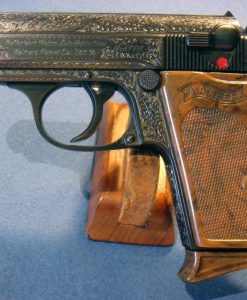 EXCEPTIONAL WALTHER PPK PRE WAR FACTORY ENGRAVED
