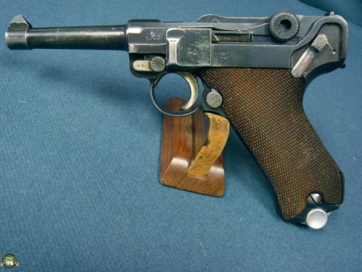 ULTRA RARE MAUSER G DATE POLICE LUGER WITH MATCHING MAG