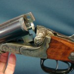 SOLD GERMAN GEORG LECHNER NURNBURG 12 GA ENGRAVED S X S SHOTGUN GERMAN WW2 TRENCH GUN!