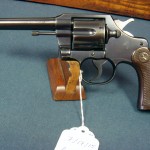 US WW2 COLT OFFICIAL POLICE REVOLVER RARE 1942 WARTIME ISSUE