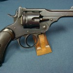 SOLD ANTIQUE WEBLEY MARK II .455 SERVICE REVOLVER ROYAL NAVY ISSUE