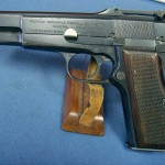 SOLD PRE WAR BELGIUM ARMY ISSUED TANGENT SLOTTED HIGH POWER