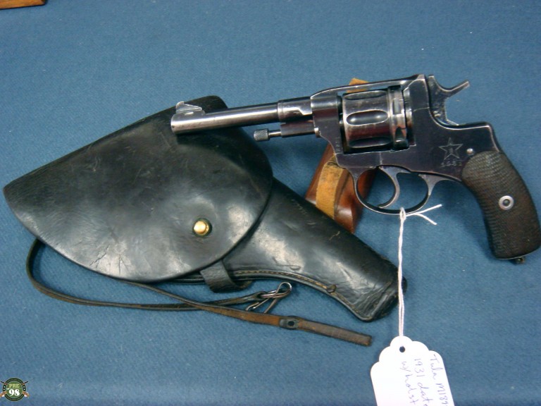 SOLD RUSSIAN pre WW2 1931 NAGANT REVOLVER.....MATCHING NON IMPORT ...