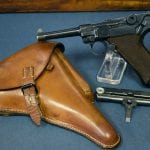 SOLD SECRET MENU 1940/42 P.08 LUGER PISTOL......2 MATCHING MAG FULL RIG.....RARE KRIEGHOFF GRIPS.....ULTRA RARE AFRIKA CORPS TROPICAL HOLSTER.....STUNNNG!!!