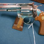 Sold RARE COLT 1978 4 INCH NICKEL DIAMONDBACK REVOLVER .38 SPEC.