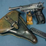 WALTHER AC42 P.38 2 MATCHING NUMBERED MAG FULL RIG... 28TH DIV 3 BRONZE STAR VET BRINGBACK!