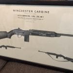SOLD THE ORIGINAL 1940-41 WINCHESTER FACTORY ORDNANCE MASTER DRAWING FOR THE M1 CARBINE