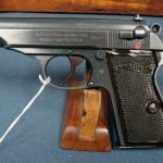 Sold WALTHER PP MID WAR POLICE EAGLE F WITH RARE BROWN GRIPS NICE!