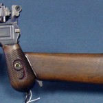 Sold GERMAN WW1 MAUSER C96 "RED 9" BROOMHANDLE PISTOL WITH MATCHING STOCK NICE!