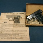 COLT 1908 VEST POCKET .25 IN THE ORIGINAL BOX