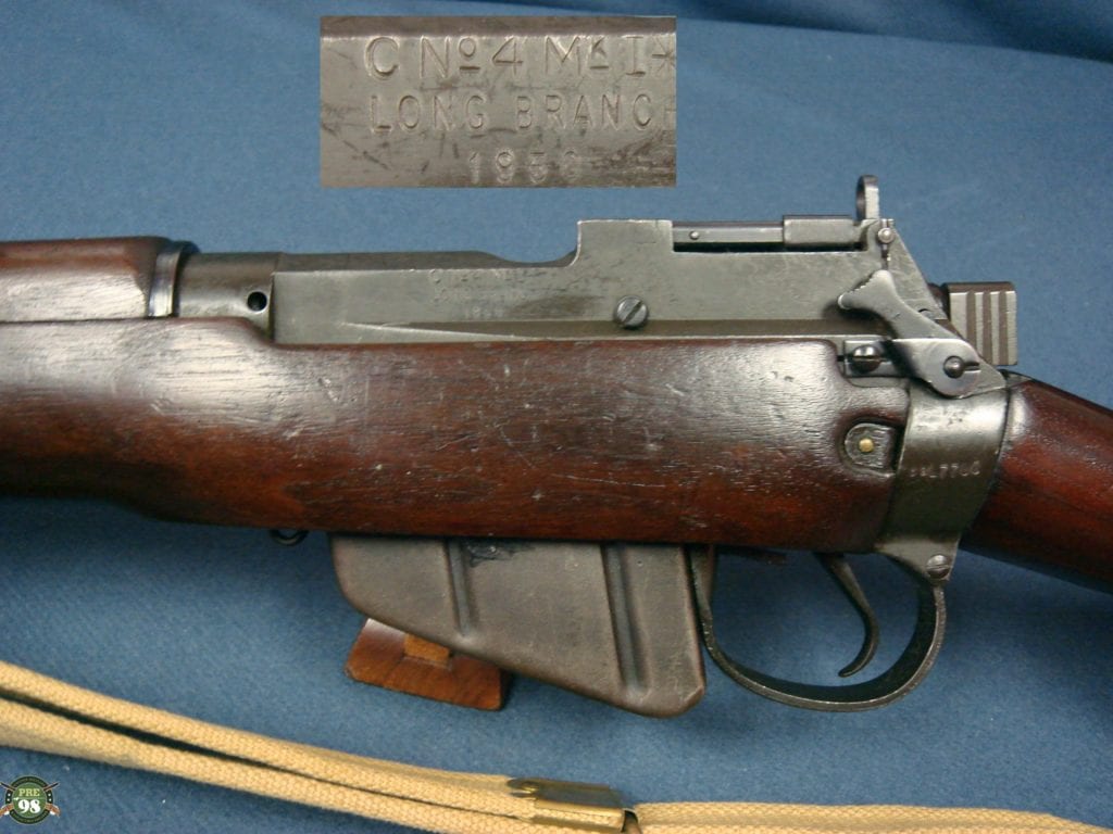 Long Branch No.4 Mk.1* 1942 Enfield rifle 