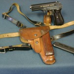 Sold FANTASTIC  NAZI POLICE "EAGLE K" FNH CZ 27 WITH OTTO SINDEL SHOULDER HOLSTER.....FLAT MINT & RARE!