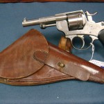 SOLD ANTIQUE 1873 FRENCH ORDNANCE REVOLVER EXCEPTIONAL EXAMPLE! 1878 DATED....WITH HOLSTER!