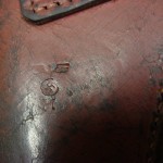 H-25 Rare Kriegsmarine "Eagle M" marked holster for the Unique Pistols or Mauser HSc