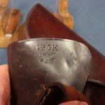 hold H-41  Dark Cordovan Leather Akah Marked Holster for the Walther PPK Very Sharp!