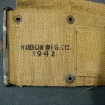 M-13 US WW2 1942 khaki M1 Garand 10 pocket ammo belt  Mint!