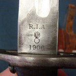 M-7 Very Rare Rock Island 1906 dated M-1903 Springfield Rifle Trials Bayonet