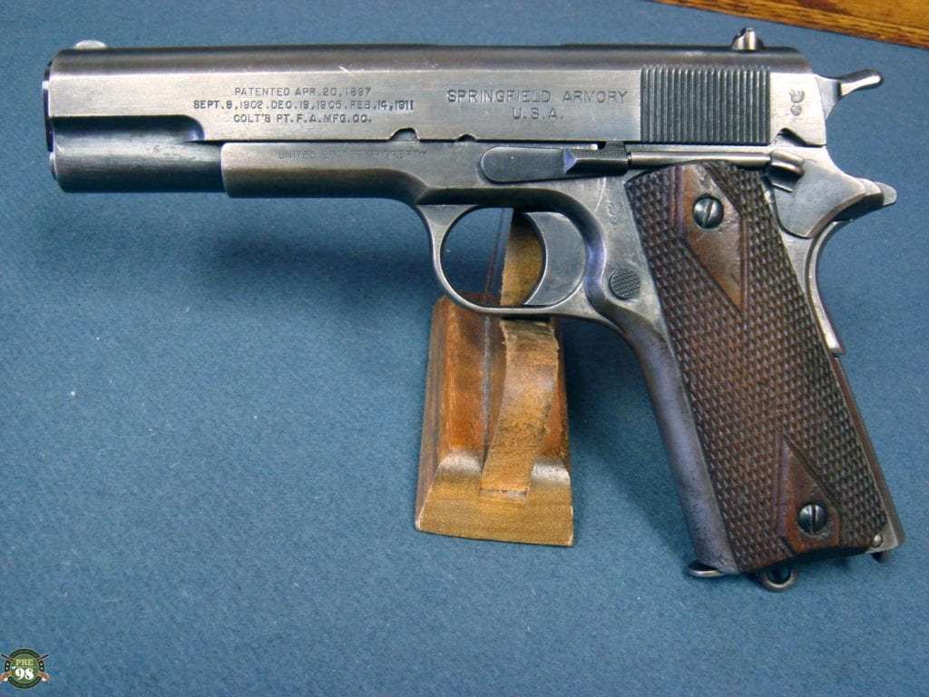 SOLD SPRINGFIELD ARMORY MODEL 1911 PISTOL...JUNE 1915 PRODUCTION...VERY ...