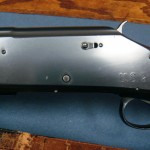 SOLD STUNNING WINCHESTER MODEL 97 TRENCH GUN WITH SLING AND BAYONET... GHD CARTOUCHED LATE PROD.