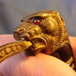 CARL EIKHORN "FIELD MARSHALL SERIES" LIONS HEAD NAZI GERMAN SENIOR ARMY OFFICER'S SWORD