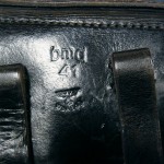 H-51 bmd41 Black Hardshell Luger Holster Excellent Condition