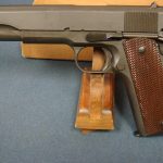 SOLD US WW2 2ND SLIDE LOGO REMINGTON RAND RARE JUNE 1943 PRODUCTION EARLIEST KNOWN PARKED PISTOL NEW CONDITION!