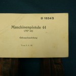 M-14  Very Rare Original German WW2 MP44 Manual