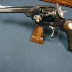 SOLD WEBLEY WILKINSON MODEL 1905 .455 REVOLVER... PILOT CAPTAIN W.A. FLEMING...1st DEVONSHIRE RegT ATTACHED TO ROYAL FLYING CORPS