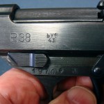 SOLD MAUSER BYF43 P.38....VERY NICE EXAMPLE...100% CORRECT AND MATCHING