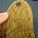 SOLD H68 RARE MILLS WOVEN HOLSTER FOR THE COLT 1911 PISTOL....MINT CONDITION
