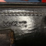 H85 German WW2 bdr42 black hardshell P.38 holster