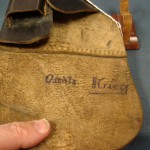 H94  bla1944  coded and Waffenamted P.38 Softshell Holster Vet Bringback...RARE GERMAN SOLDIER NAMED!