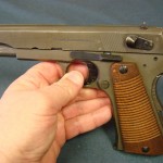 SOLD VERY LATE K BLOCK NAZI Viz 35 RADOM PISTOL......BEAUTIFUL GREEN PHOSPHATE......MINT EXAMPLE