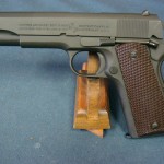 SOLD EXCEPTIONAL US WW2 COLT 1911A1 ARMY PISTOL  SEPTEMBER 1943 MATCHING SLIDE 100% CORRECT MINT NEW!!!