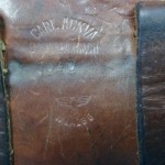 H-112 Rare 1940 Carl Ackva Tan Leather Tropical/Luftwaffe Luger Holster.....Rare and Highly Sought After