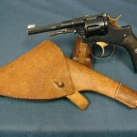SOLD SWEDISH M1887 REVOLVER WITH HOLSTER....... SUPER CRISP RIG