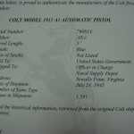 SOLD - COLT 1911A1 ULTRA RARE 1942 US NAVY CONTRACT...WB CARTOUCHED MINT AND 100% CORRECT