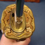 SOLD JAPANESE ARMY OFFICERS SHIN GUNTO SWORD WITH COMPANY GRADE TASSEL..... VERY CRISP BLADE!