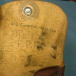 H123  Rare tan Leather Akah Marked Holster for the Walther PPK