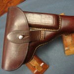 SOLD H124 Very Rare Early Hoffman type holster for the Walther PPK