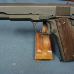 SOLD US NAVY WW2 ITHACA 1911A1......SHIPPED NOV 27, 1944 TO NAVAL SUPPLY DEPOT OAKLAND CA.....VERY SHARP!