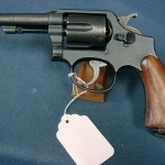 Sold - US WW2 US NAVY MARKED EARLY PRODUCTION SMITH & WESSON VICTORY MODEL REVOLVER.....38 SPECIAL....SHARP!