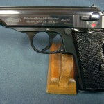 SOLD EXCEPTIONAL MINT NEW CONDTION SS ISSUE WALTHER PP PISTOL WITH MATCHING MAG...STUNNING!
