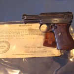 sold 1934 MAUSER RARE ARMY MARKED WITH CAPTURE PAPERS!