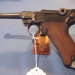 sold MAUSER 1937 S/42 LUGER WITH MATCHING MAG