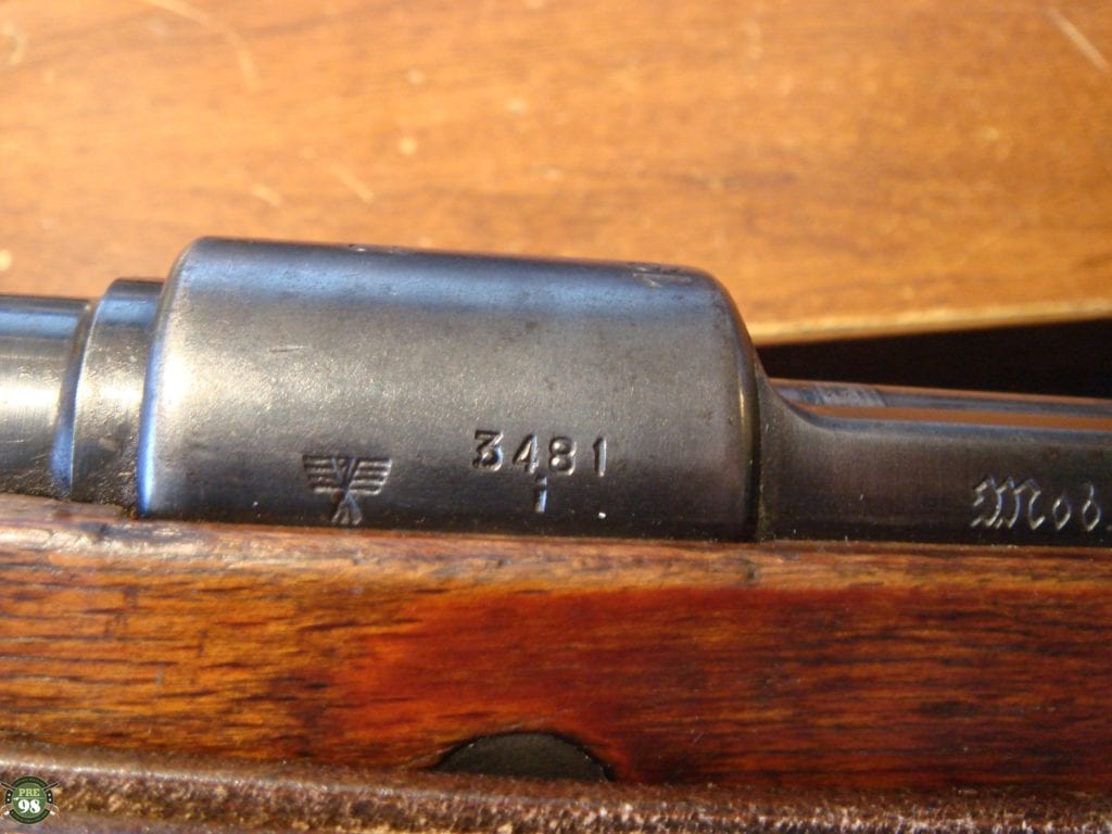 Sold MAUSER 98K 27 CODE 1938 ALL MATCHING - Pre98 Antiques