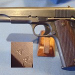 Sold COLT 1911 WARTIME REWORK SAVAGE SLIDE BLUED