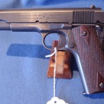 sold COLT 1911 BLACK ARMY MINT STUNNER NAVY