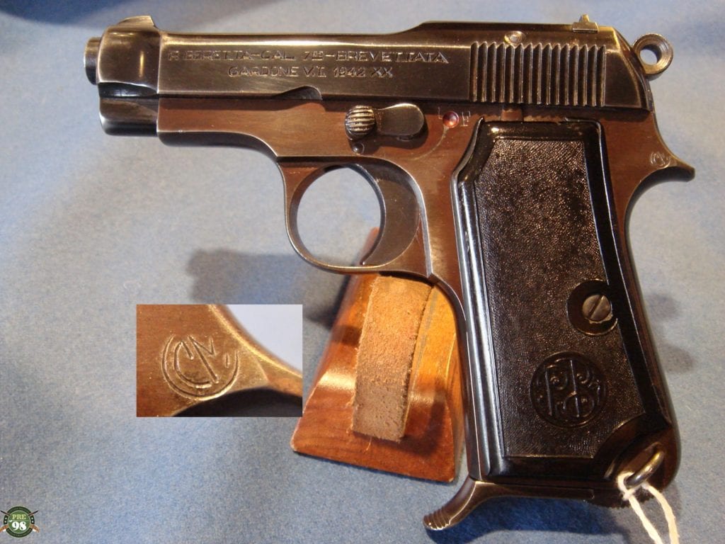 Sold ITALIAN 1935 BERETTA RARE ITALIAN NAVY MARKED - Pre98 Antiques